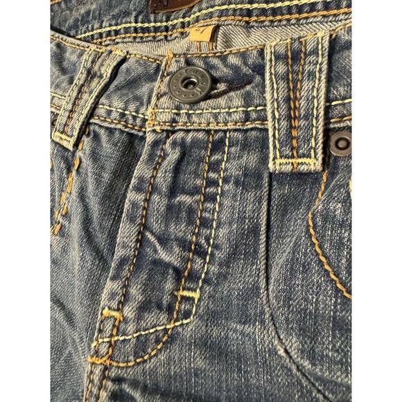 Y2K 2000s Yanuk Jeans Women's Mirage Flared Bootcut Size 27 Vintage EUC Low Rise - Picture 9 of 16